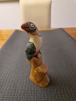 Papagei Figur aus Balsaholz