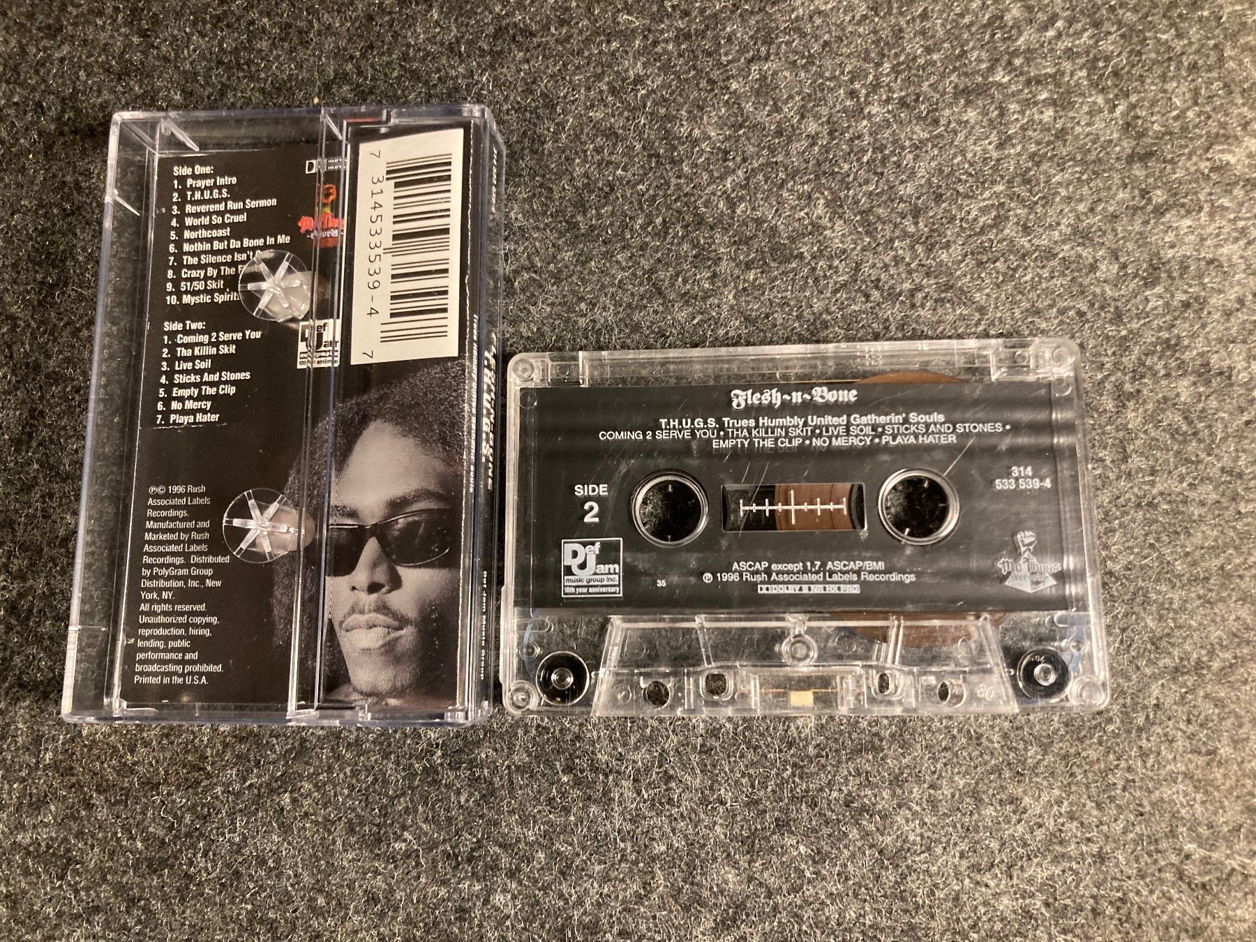Musicassette: Flesh-N-Bone - T.H.U.G.S. (MC) – Usato da Fribourg venduto da Karushi 4