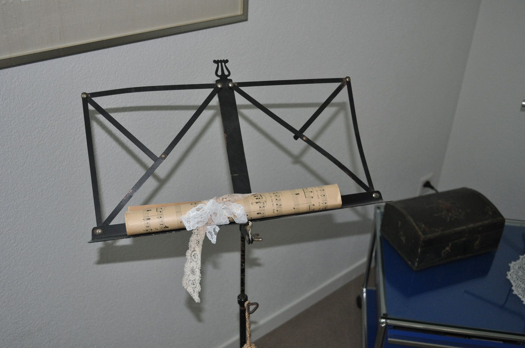 Supports pour instruments & partitions: Antiker Notenständer – D'occasion à Steffisburg par stockhorn01 3