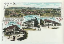 Gruss aus Lüterkofen -  (Litho um 1900)