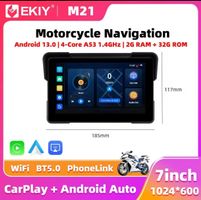 Motorrad Navigation EKIY M21 7 Zoll Wireless CarPlay