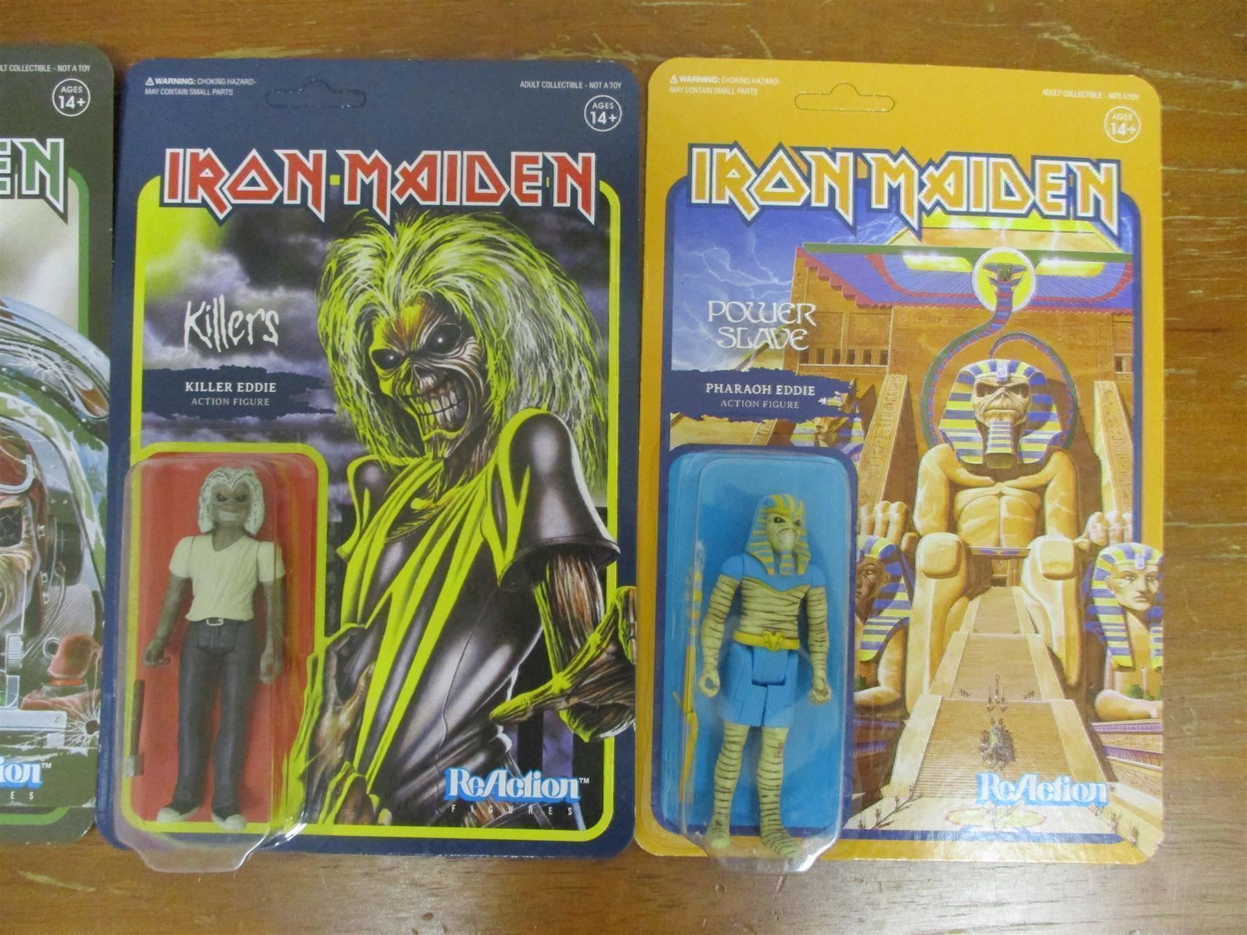 Statuette: Iron Maiden ReAction Actionfiguren – Nuovo e nell'imballaggio originale da Liestal venduto da Disc-Point 2