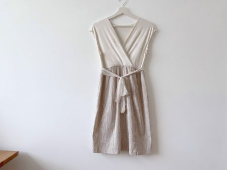 Elegantes A-Linien Kleid Pastellfarben Damen Gr.M