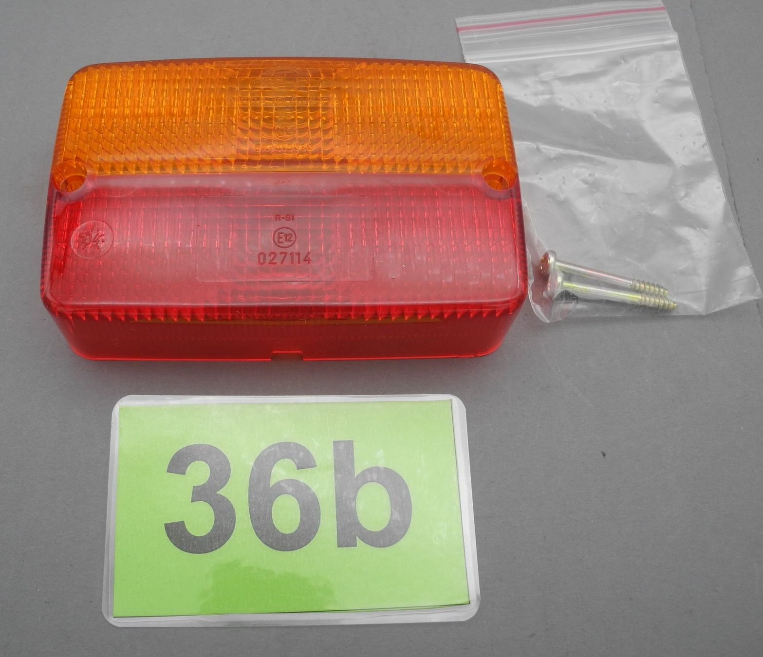 Tutti i ricambio: Hella Oldtimer Lichtscheibe, Heckleuchte LKW, Nr. 36b – Nuovo (secondo la descrizione) da Kottwil venduto da Crazyrolf