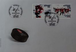 F1766 - FDC CM 2020 Hockey sur glace