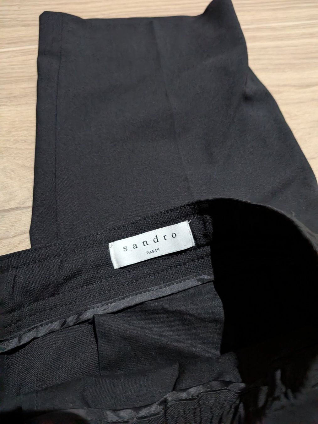 Sandro Hosen: Pantalon chino noir Sandro – Gebraucht aus Epalinges von nsh_t58w 2