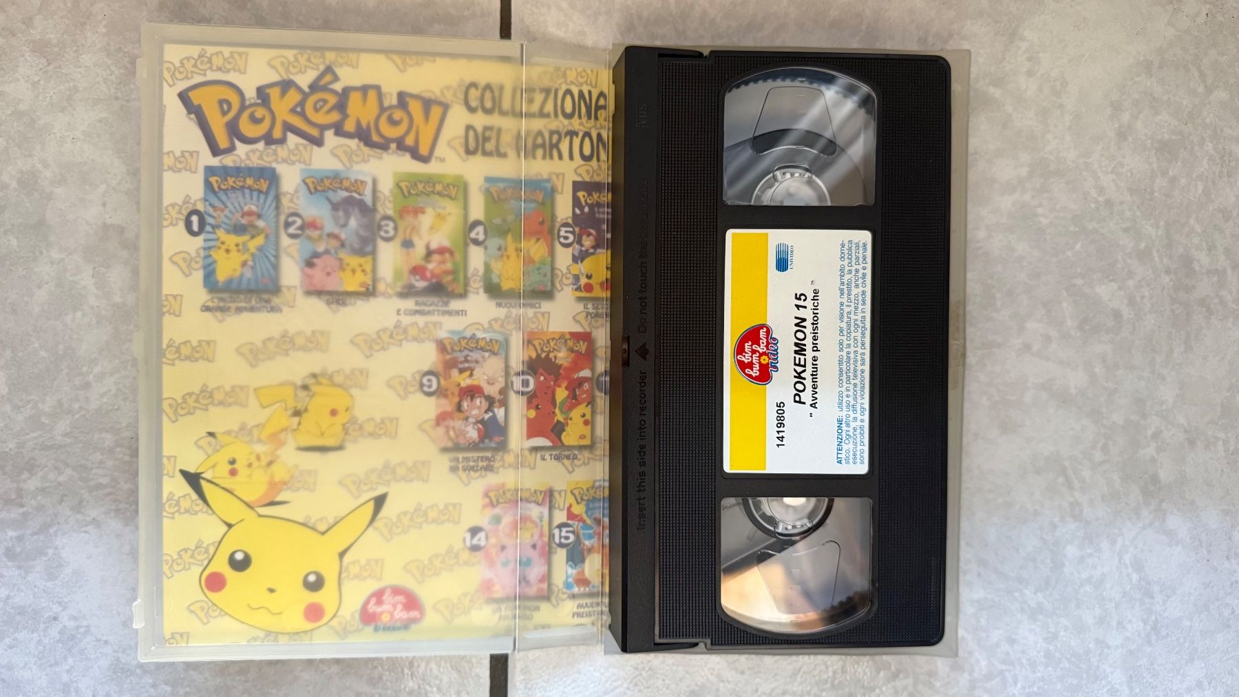 Tutti i VHS: Pokémon "Avventure preistoriche" VHS – Usato da Monte Carasso venduto da Ely67 1
