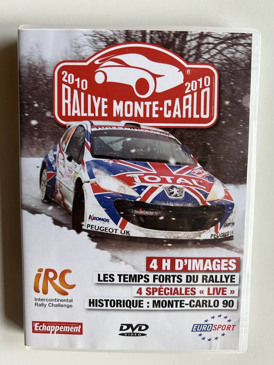 Alle DVDs: DVD Rallye Monte-Carlo 2010, Echappement, IRC – Gebraucht aus St-Cierges von Crisi53