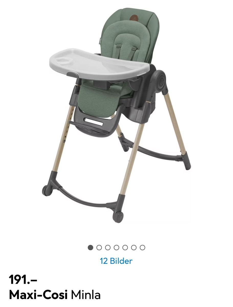 Maxi-Cosi Seggioloni: Maxi Cosi Minla High Chair – Usato da Affoltern am Albis venduto da rot_682g 4