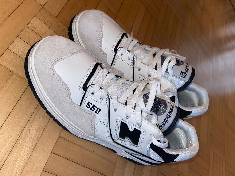 New Balance 550 Schwarz Weiss