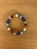 Amulett Armband Chakra Steine