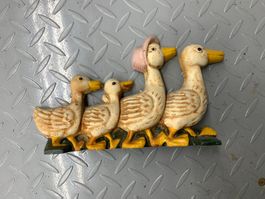 Türstopper aus Gusseisen Türhalter Entenfiguren