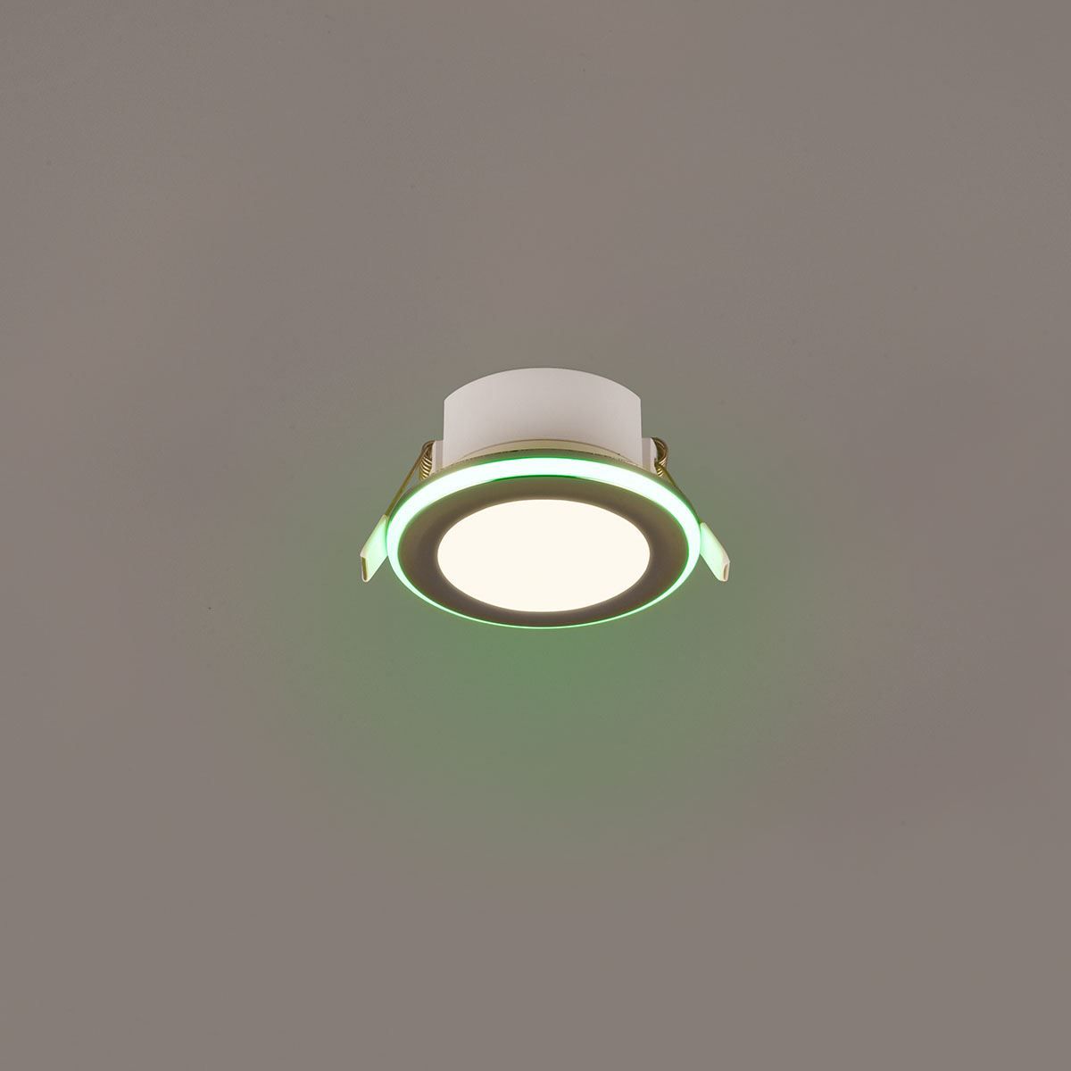 Lampade: LED Einbaustrahler, Chrom, 8 cm Ø – Nuovo (secondo la descrizione) da Kreuzlingen venduto da Smart-Light 3