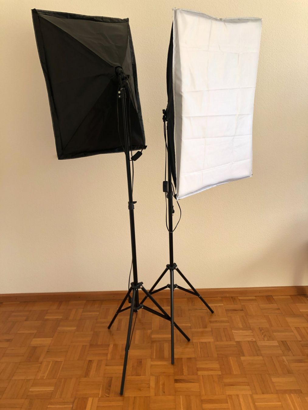 Lampen: 2er-Set LED-Softbox-Studioleuchten – Gebraucht aus Zürich von bus_xy27