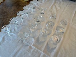 Lalique Gläser Saint Hubert +++