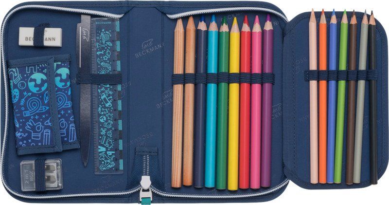Astucci : BECKMANN Schüleretui Classic Science – Nuovo e nell'imballaggio originale da Oensingen venduto da Liquidations-Shop 1