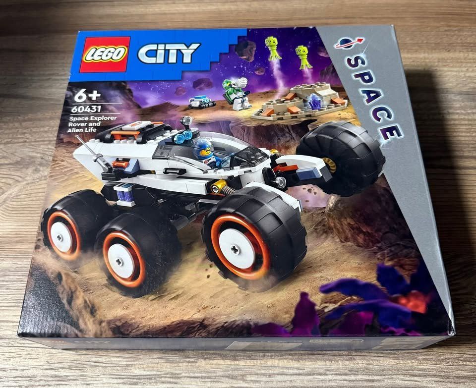 Lego Spielzeuge: LEGO 60431 Space Explorer Rover and Alien Life – Neu und originalverpackt aus Vauderens von Pat270