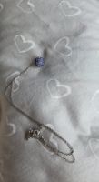 Swarovski Halskette mit blaue/violetten Kristall-Anhänger