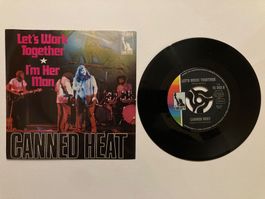 CANNED HEAT, LET'S WORK TOGETHER, SINGLE, 1969, ROCK
