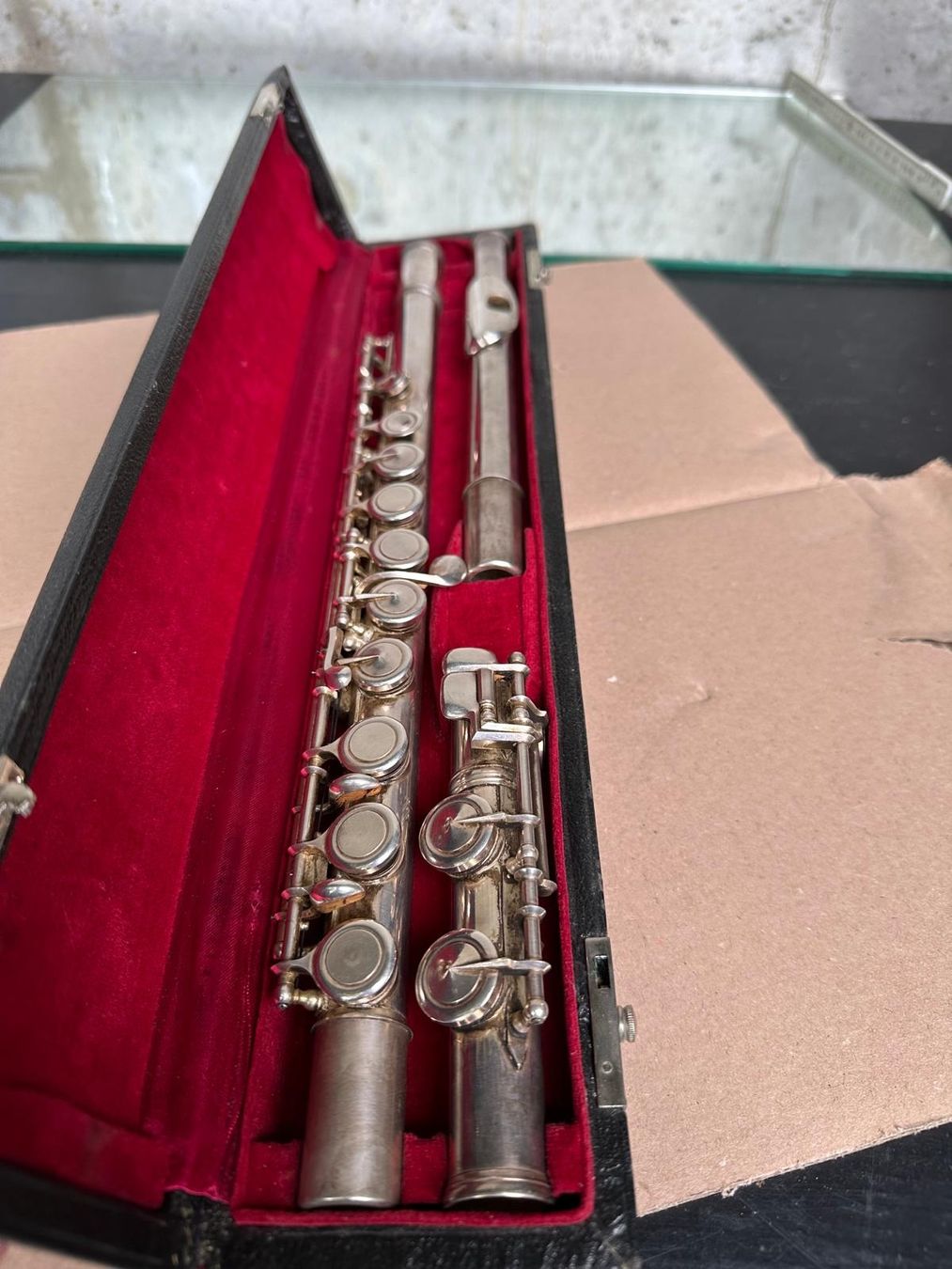 Instruments de musique: Vintage Silver Flute with Case - Perfect for Beginners! – D'occasion à Lausanne par vas_mbk2 4