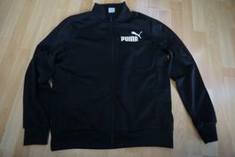 Schwarze Puma Trainingsjacke für Herren, Grösse L