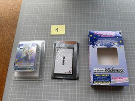 Love Live! Sunshine!! Weiss Schwarz Trial Deck EN GEÖFFNET