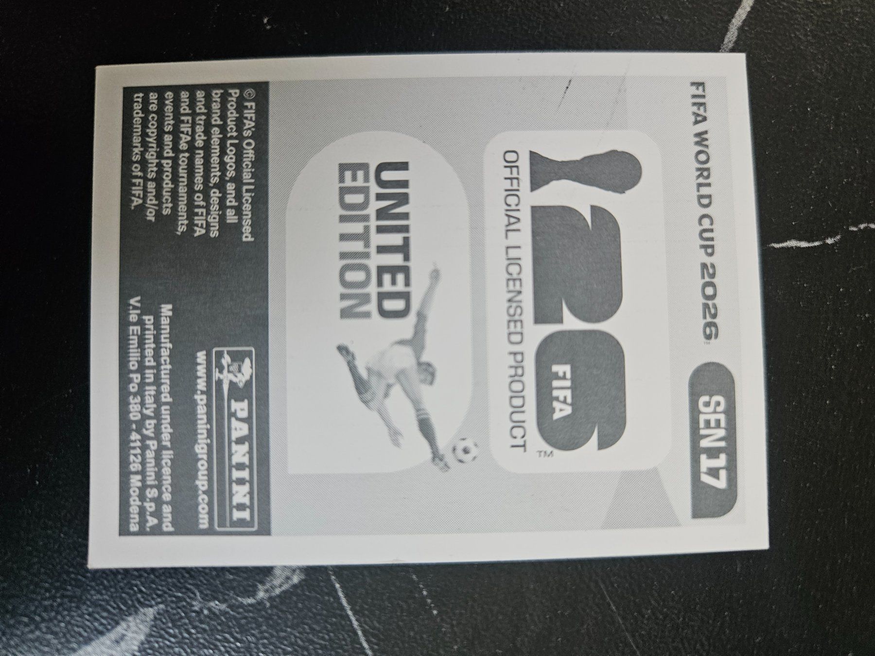 Panini Cartes à collectionner: SEN17 – D'occasion à Würenlingen par Dinli 1