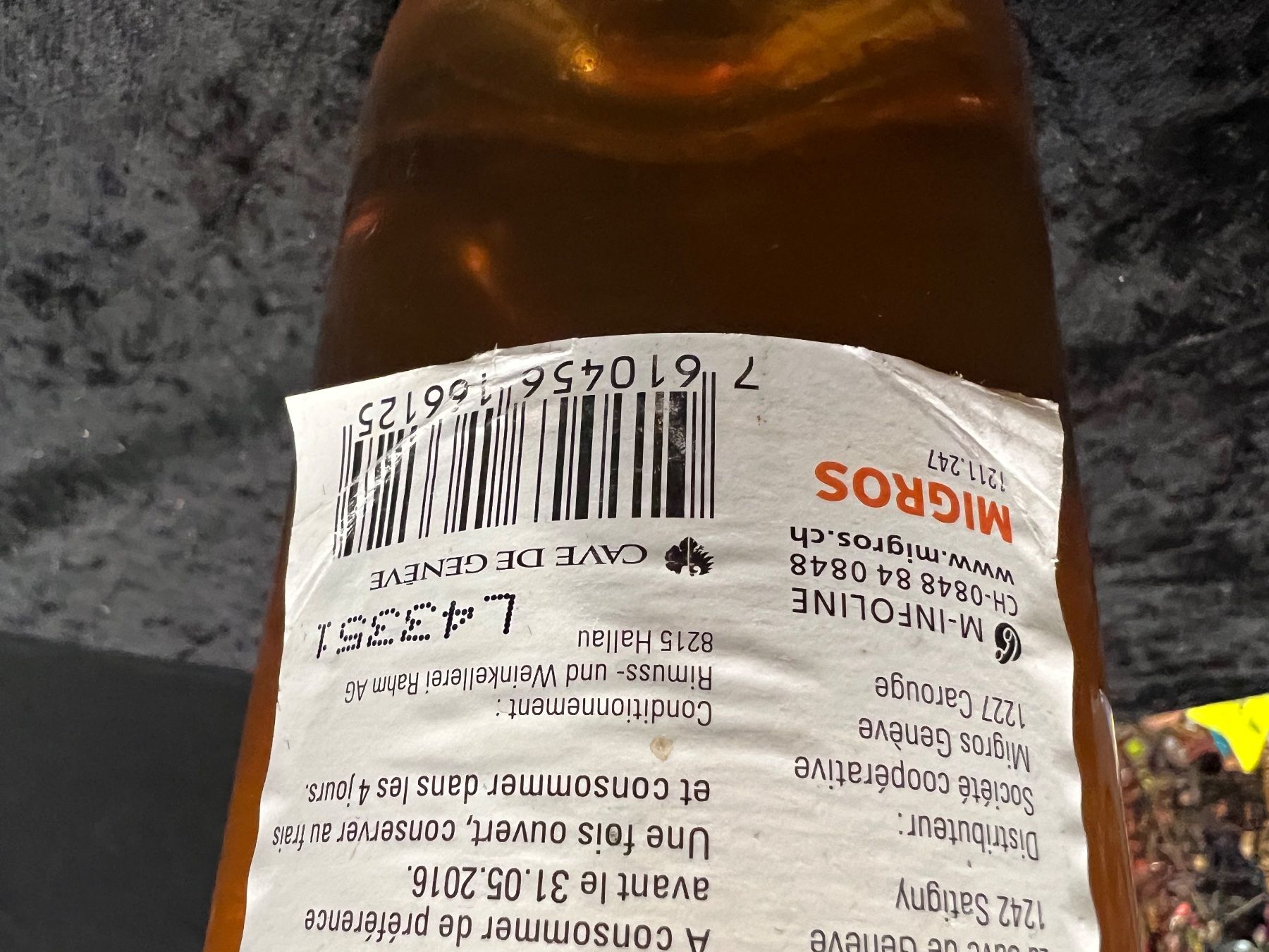 Bevande alcoliche: MOÛT DE RAISIN – Nuovo (secondo la descrizione) da Genève venduto da Leboucheoreilles 3