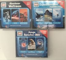 WAS IST WAS: Abenteuer Weltraum & Expeditionsbox, 3xCD Box