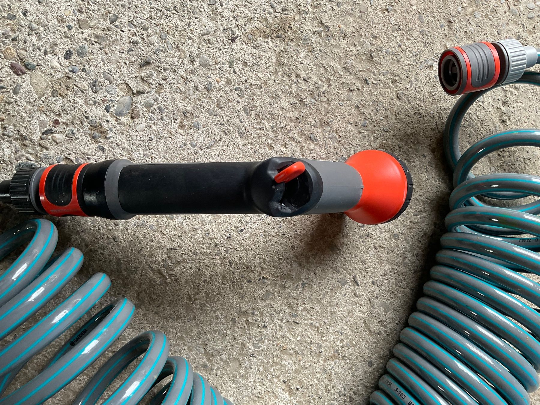 Gardena Tubi & Tubi flessibili: Gardena Spiralschlauch-Set 10m, 9mm – Nuovo (secondo la descrizione) da Weinfelden venduto da seetern 2