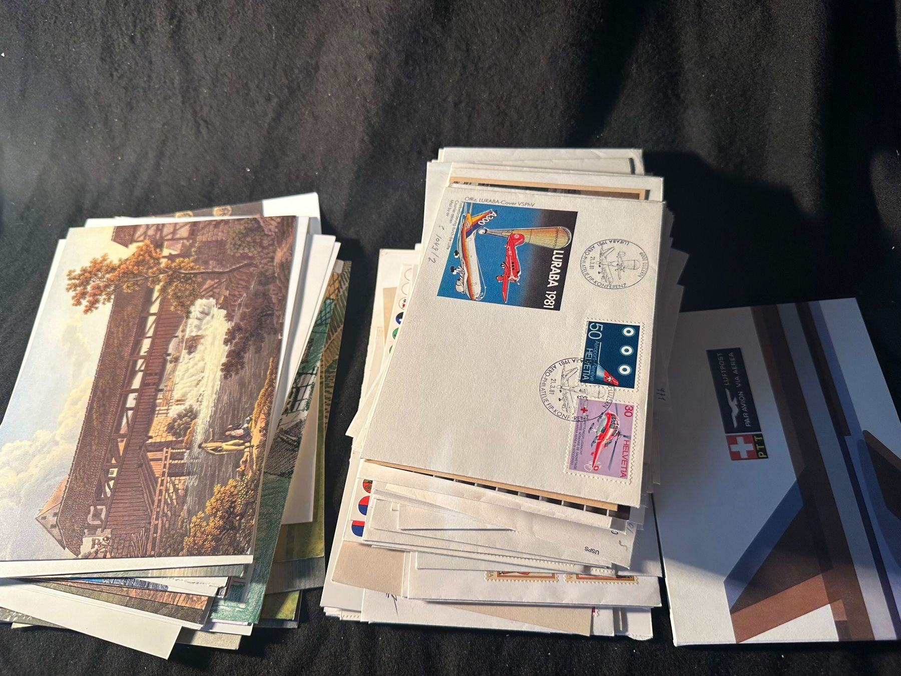 Tous les timbres: Sammlung Briefe Karten Maximumkarten Sonderbriefe FDC usw. – D'occasion à Stettfurt par 2442 7