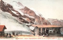Eigergletscher (BE) – Stazione della Jungfraubahn Jungfrau