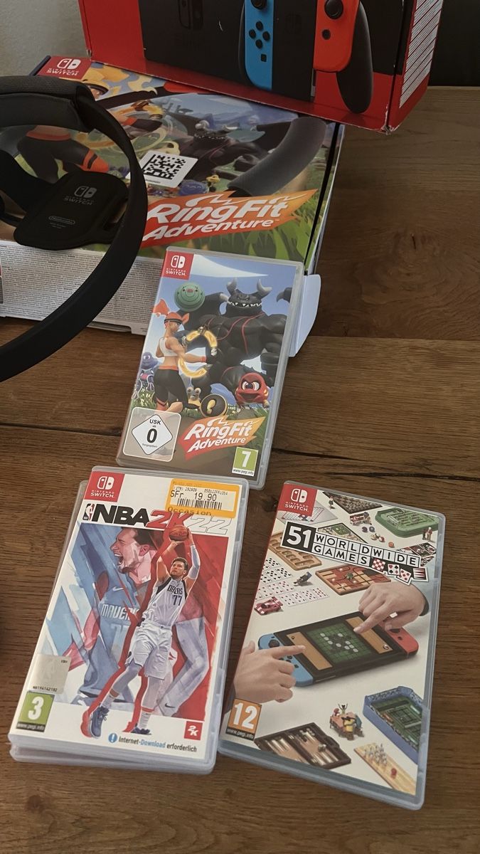 Spiele: Nintendo Switch Ring Fit Adventure Bundle Konsole Spiel – Gebraucht aus Dänikon ZH von Manduriano 4