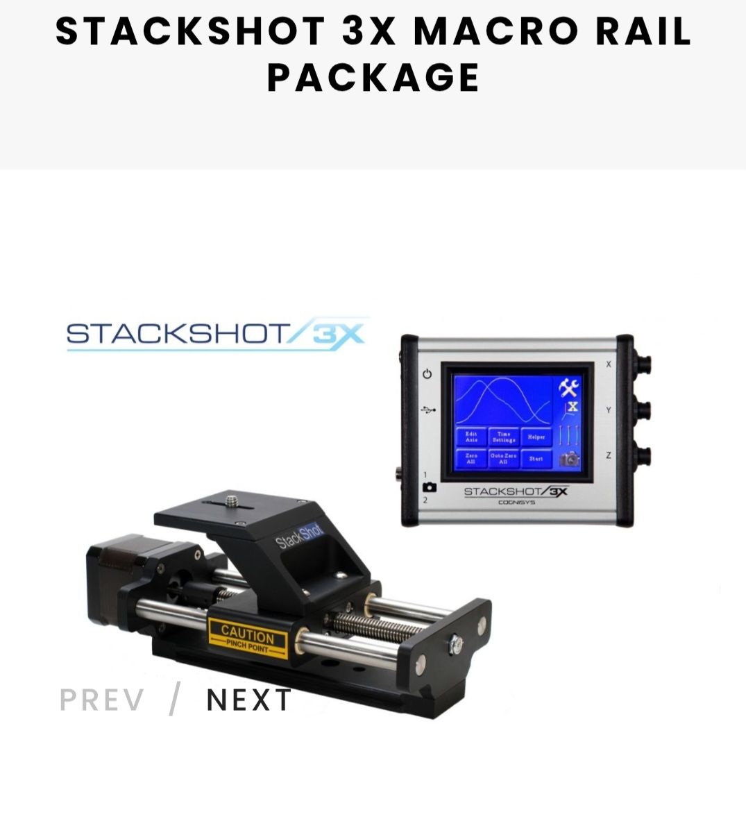 Kamera: StackShot 3X Macro Rail Package – Neu (gemäss Beschreibung) aus Schaffhausen von Denise-95