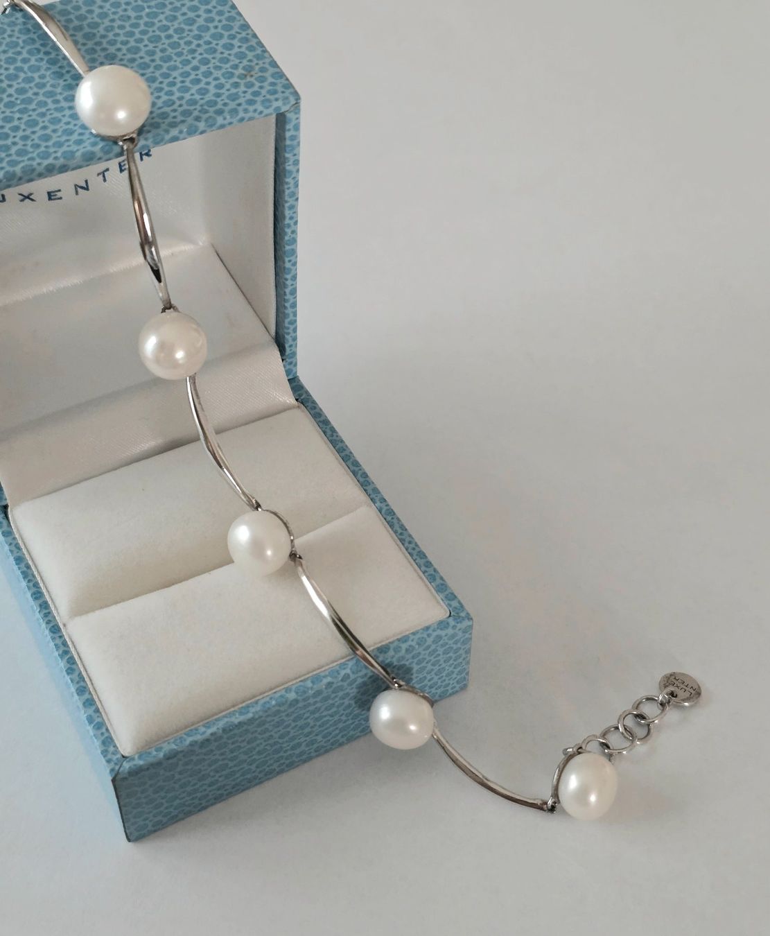 Armbänder & -reifen: Edle Klassike Echte Perlenarmkette mit Silber 925 - Neu – Neu und originalverpackt aus Uetikon am See von Coralreef 3