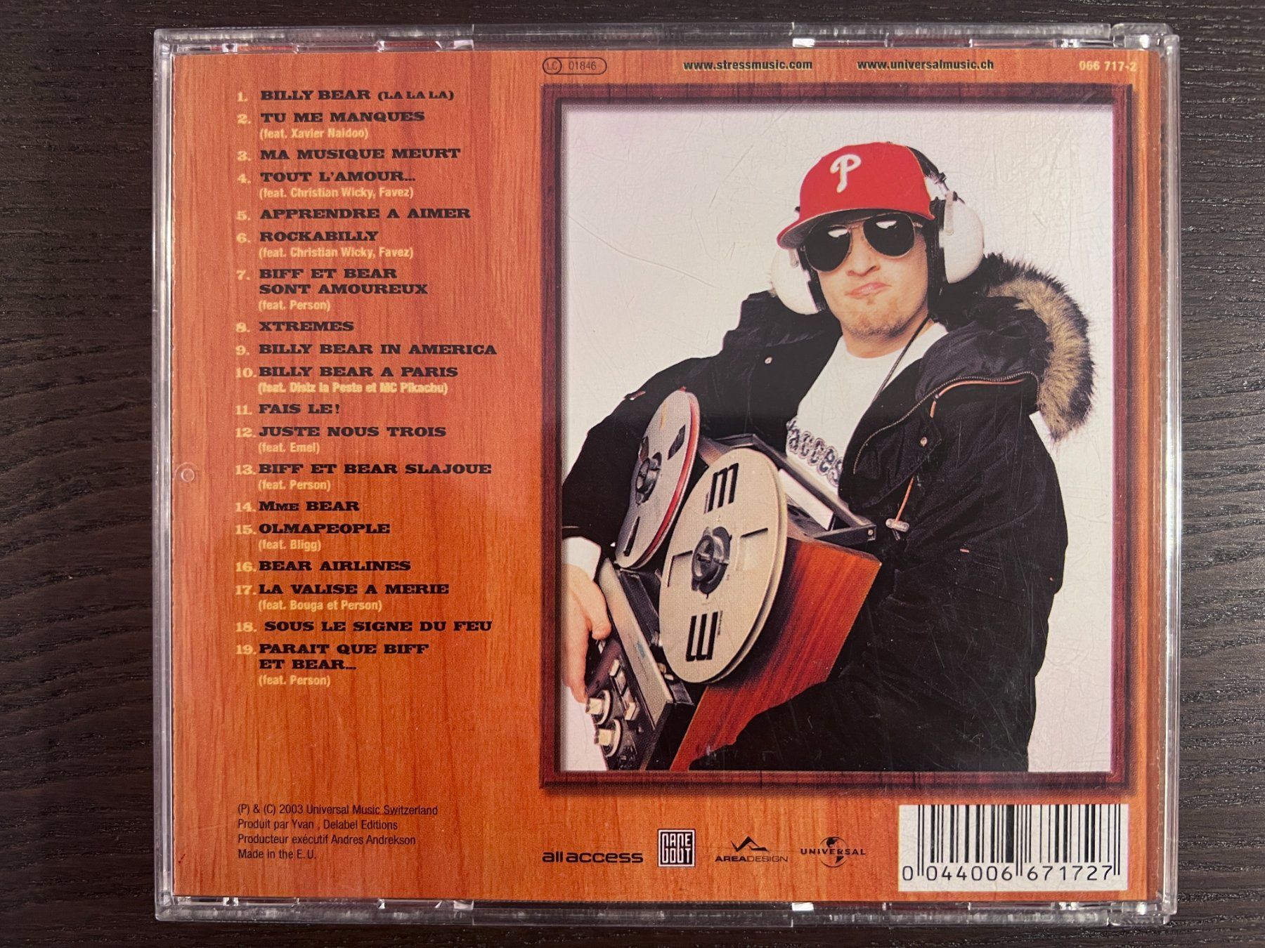 CD: Stress - Billy Bear – Usato da Zürich venduto da MusikFreunde 1
