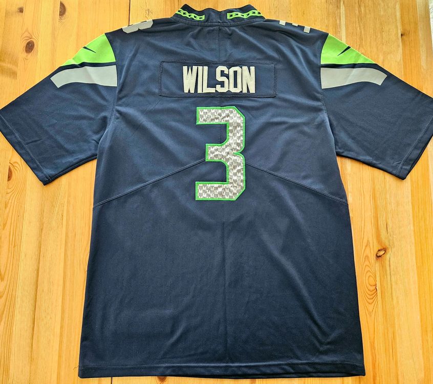 Seattle seahawks trikot nike 3 wilson gr l nfl football kaufen auf