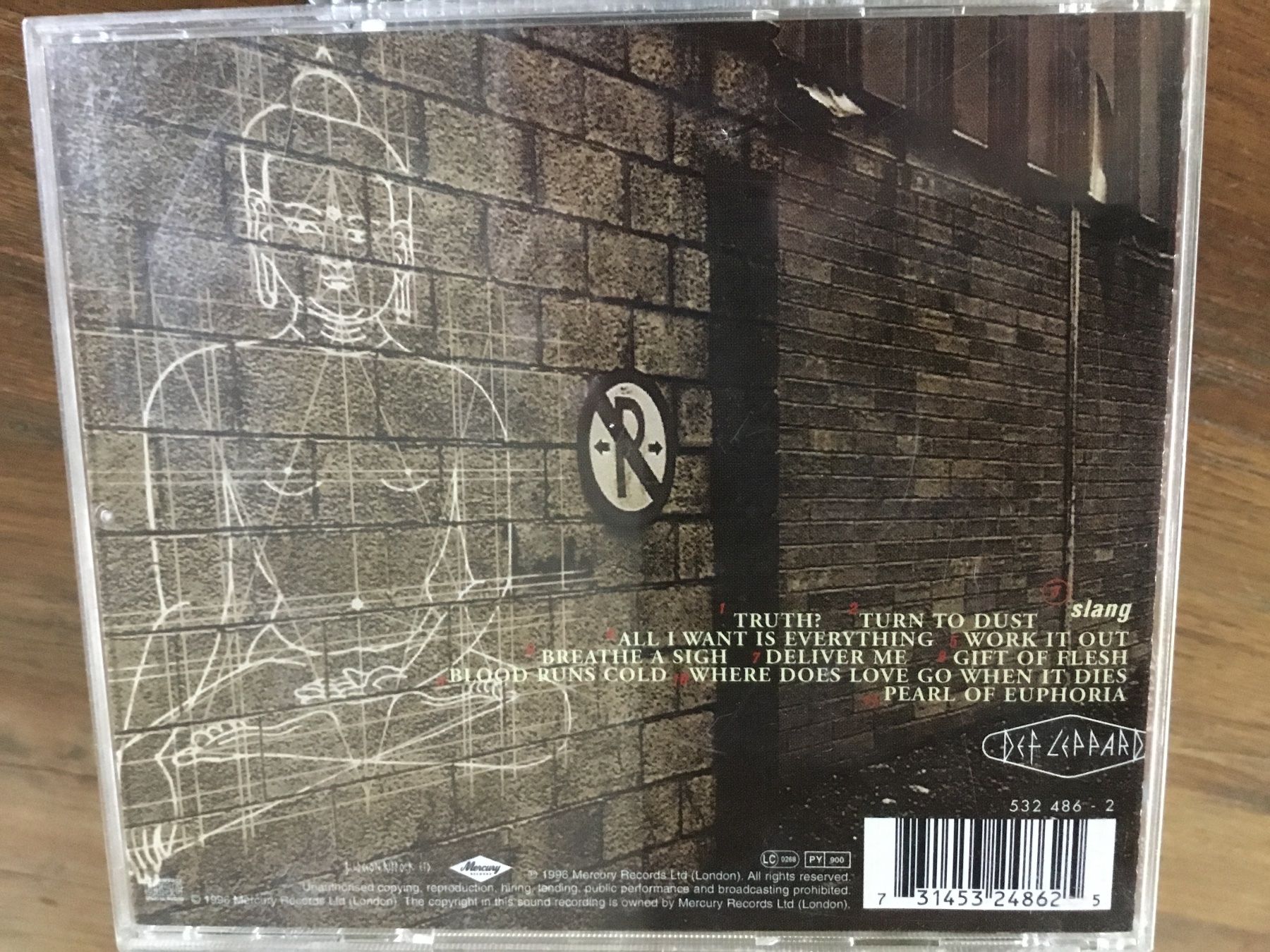 CD: Def Leppard Slang 1996 – Usato da Thierachern venduto da sweden08 1
