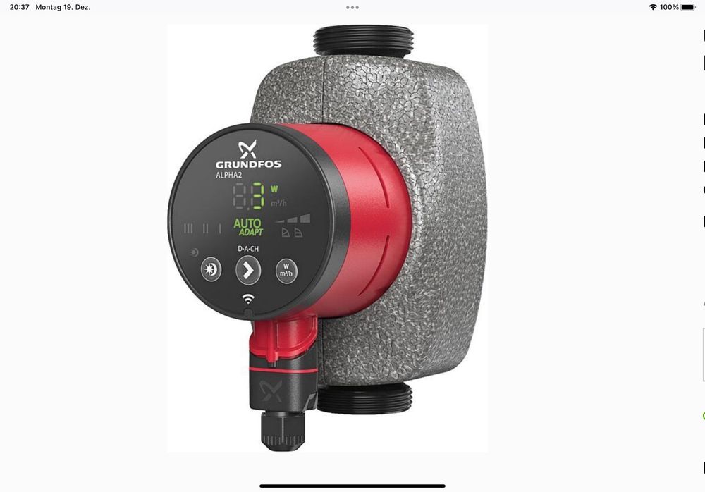 Grundfos Alpha Umw Lzpumpe Kaufen Auf Ricardo