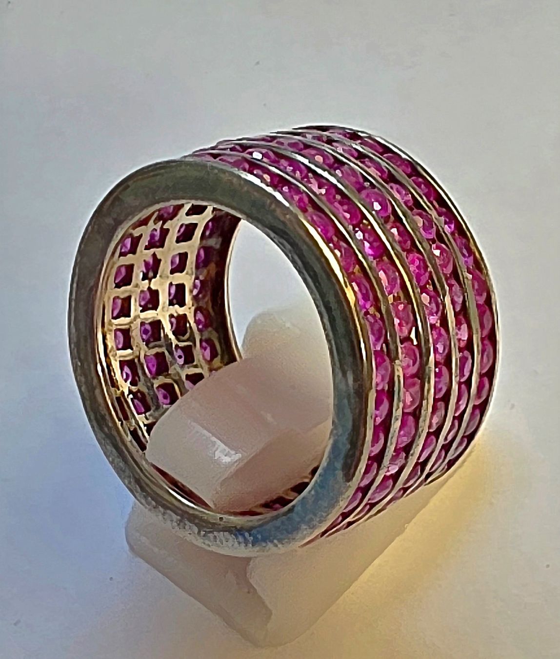 Ringe: Ring Silber mit Rubinbesatz Grösse 58 neu – Neu (gemäss Beschreibung) aus Zürich von ben_mn5h 5