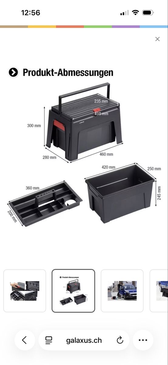 Bosch Tutti gli attrezzi: Bosch 3 in 1 Trittbox – Nuovo (secondo la descrizione) da Lohn SH venduto da mic_fzn9 1
