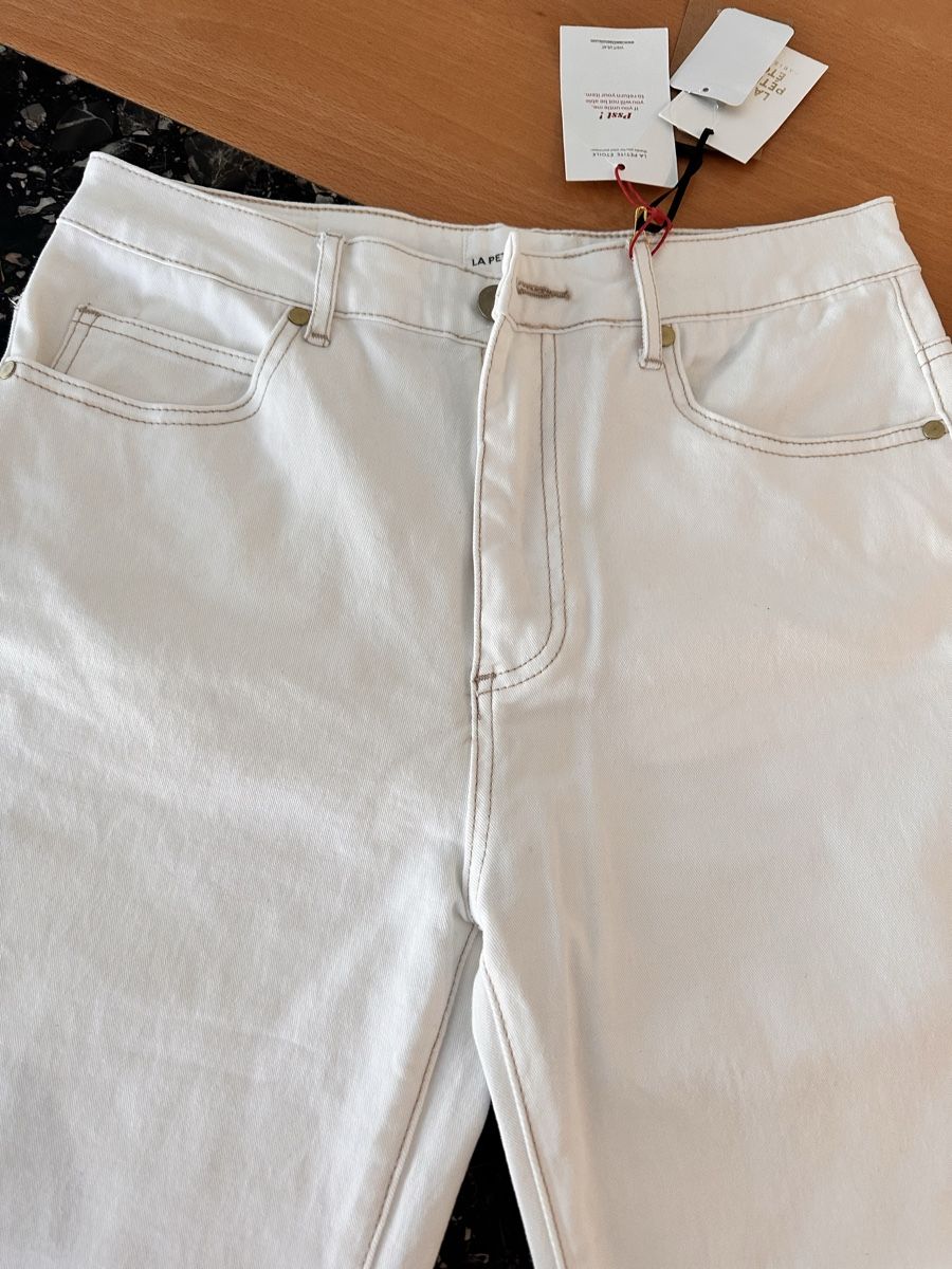 Jeans: Schöne weiße Jeans La Petite Etoile – Nuovo e nell'imballaggio originale da Rüti ZH venduto da Anastasia.gold 2