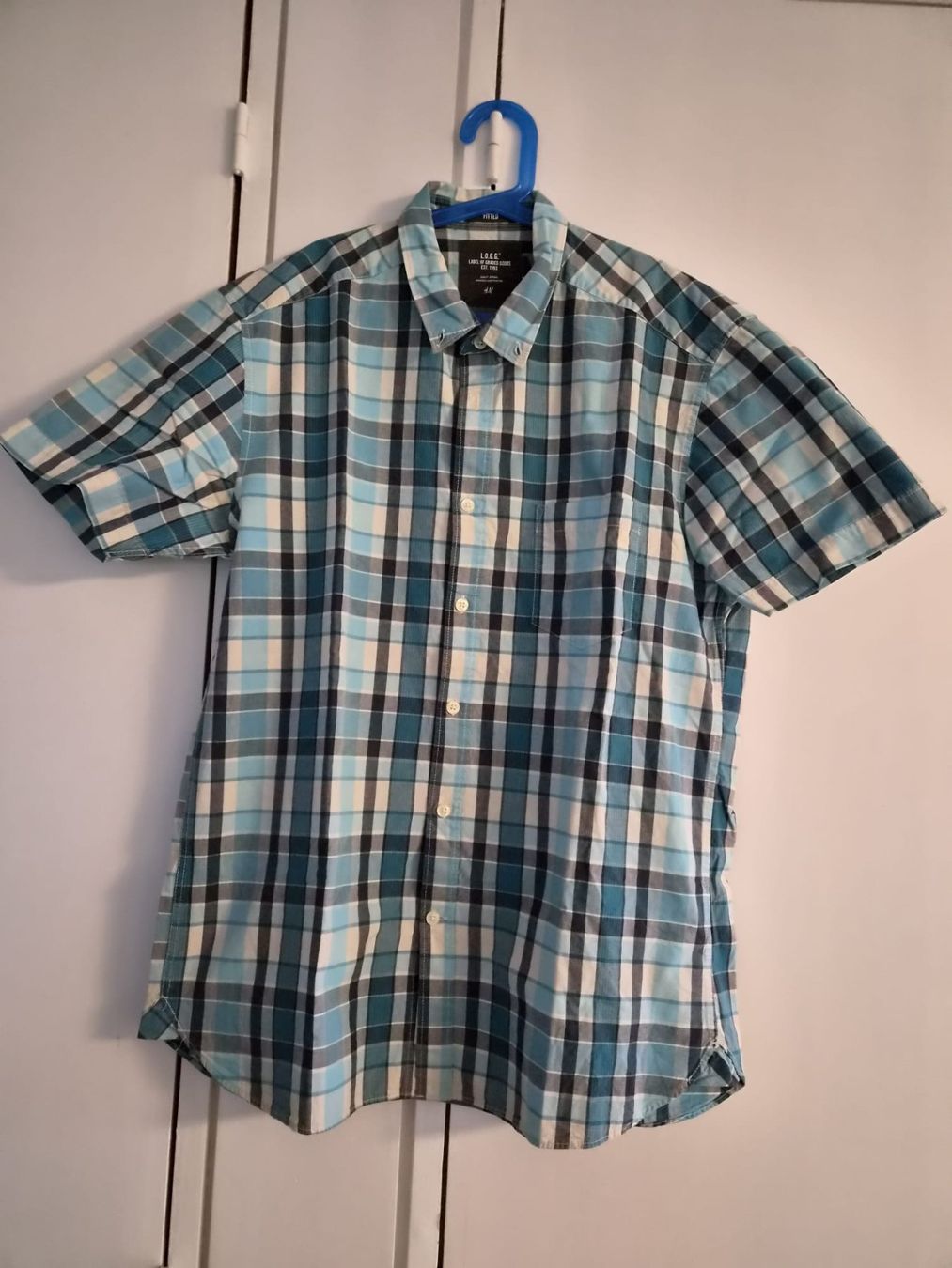 Camicie: HM Hemd, XL, blaulich, Sommerhemd – Usato da Neuenhof venduto da mlw_w98j 1