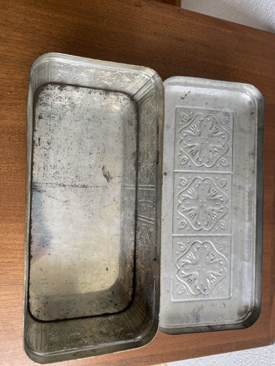 Pots: Alte verzierte Blechdose – D'occasion à Burgdorf par gre_2ftz 5