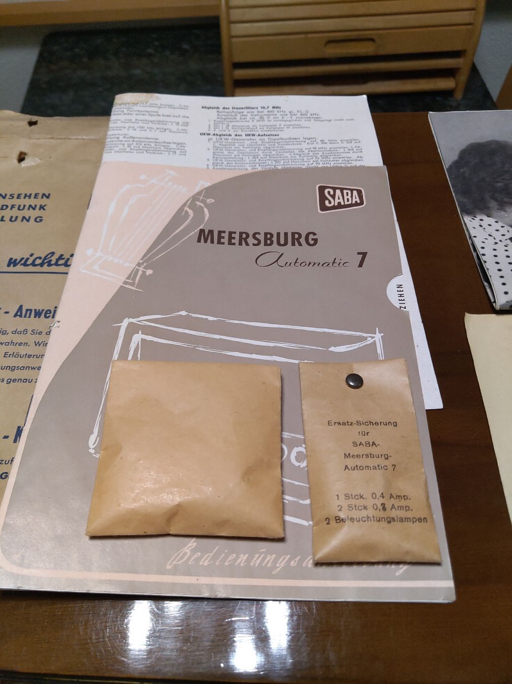 Saba Radio: SABA Meersburg Automatic 7 – Usato da Arnegg venduto da Arnrom 5