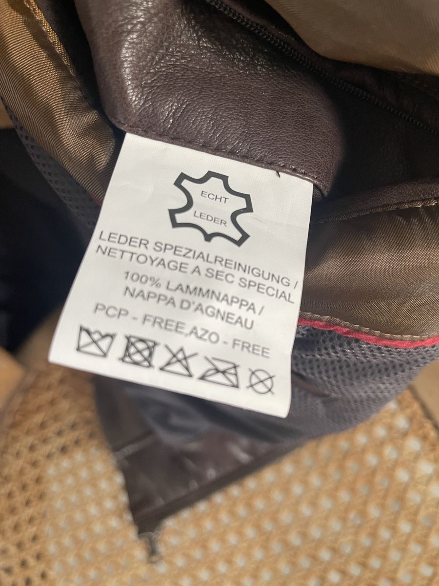 Manor Giacche: Lederjacke Herren – Nuovo (secondo la descrizione) da Weingarten-Kalth venduto da 53solti 4