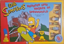 Brettspiel "Die Simpsons: Drunter und Drüber in Springfield"