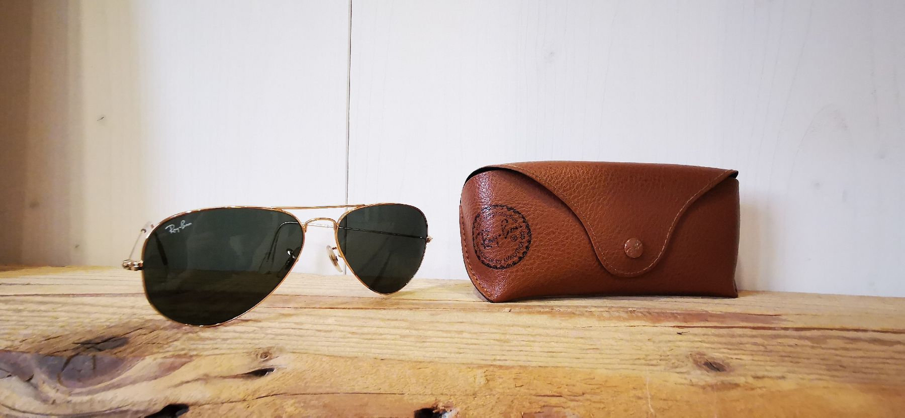 Ray-Ban Brillen & Gläser: Ray-Ban AVIATOR LARGE METAL RB3025 – Gebraucht aus Wuppenau von Gemini121021