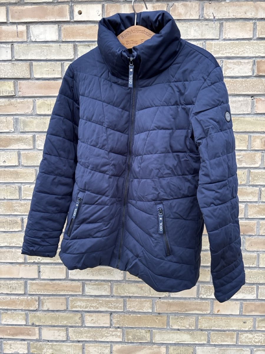 Cecil Giacche: Cecil Winterjacke, Grösse L, Dunkelblau – Usato da Winterthur venduto da Pulator
