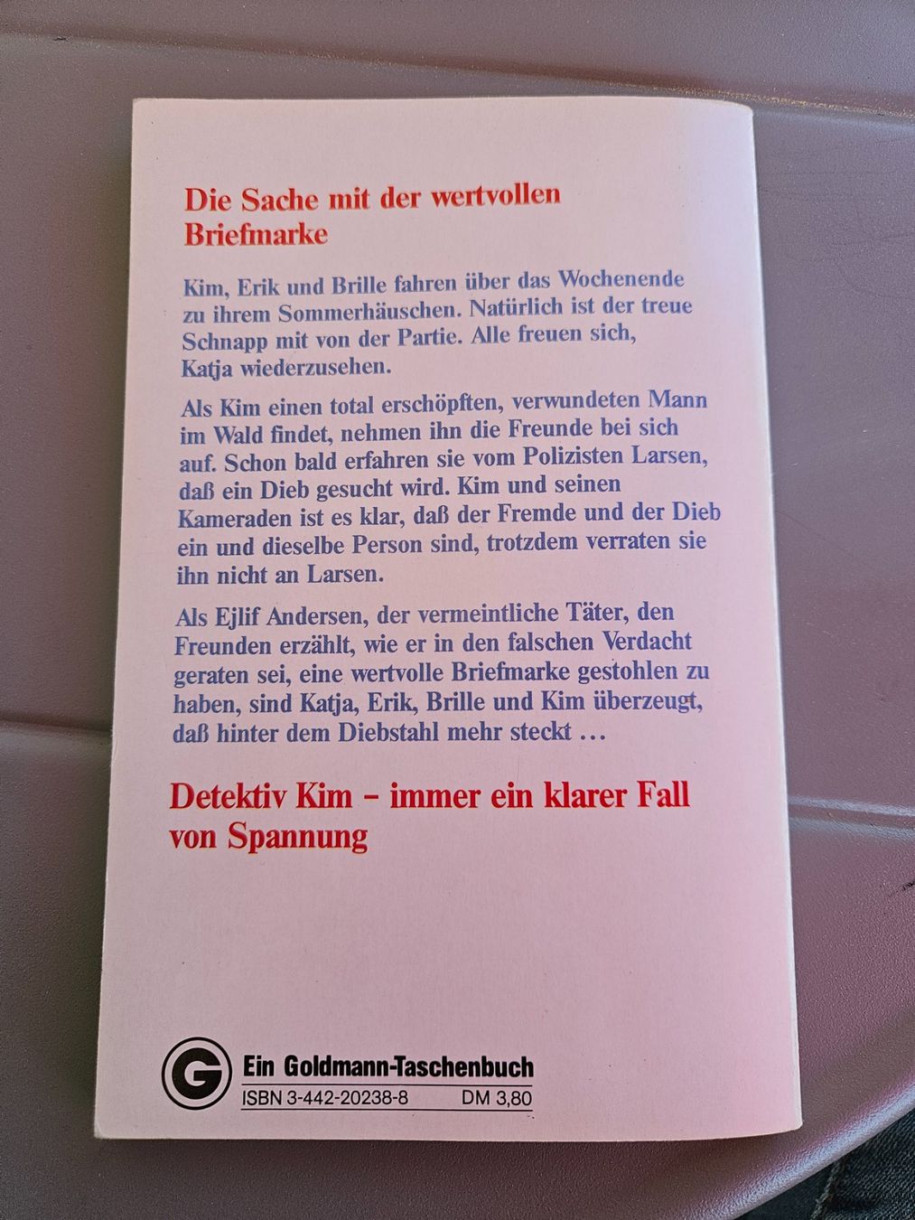 Bücher: Detektiv Kim greift ein - Kinderbuch – Gebraucht aus Ebikon von SecondChance_byM 1